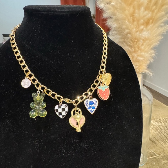 Made to order chunky charm necklaces💕🌼 - Picture 2 of 13